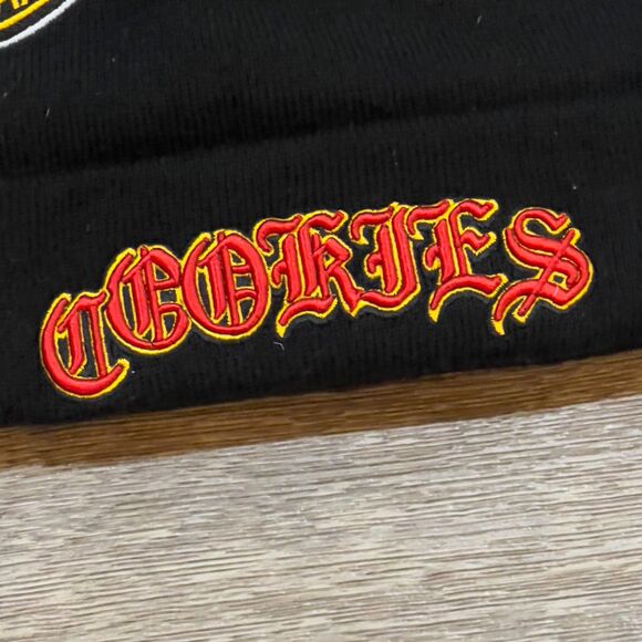 Cookies Highway Black Cuffed Beanie - One Size - Picture 2 of 10